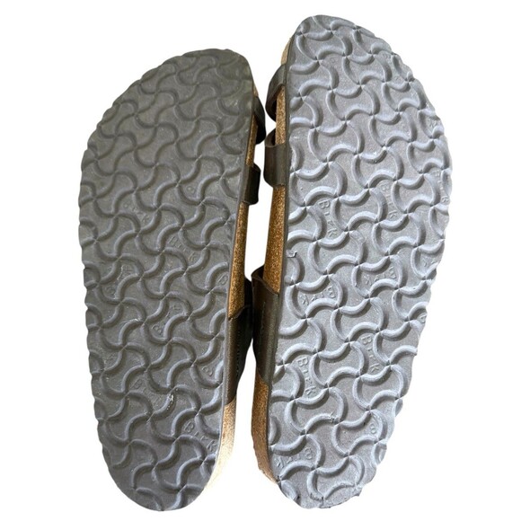 Birkenstock Mayari Brown Leather Buckle Sandals Women\'s Size 9